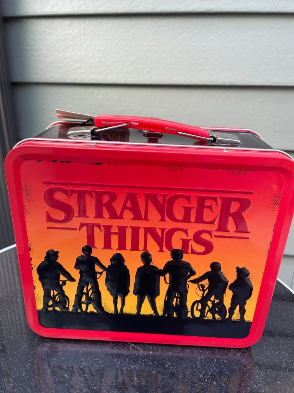 Stranger Things Season 3 metal lunch box by Funko, produced as official Netflix